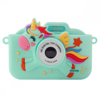 Дитяча фотокамера Unicorn green