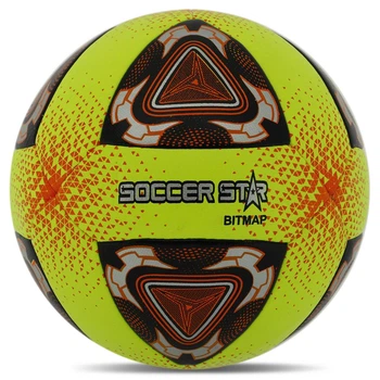 Мяч футбольный Core Soccer Star 6037 размер №5 Neon Yellow