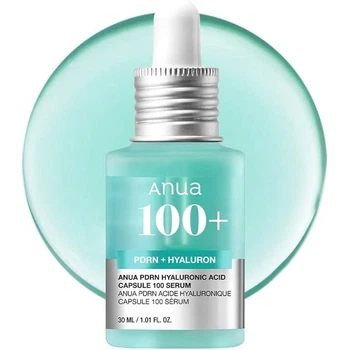 Ампула з полінуклеотидами для сяйва шкіри ANUA PDRN Hyaluronic Acid Capsule 100 Serum 30 мл
