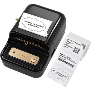 Термопринтер для печати наклеек NIIMBOT B21 (1AC1305200A) Black