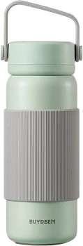 Термос Buydeem з заварником Cozy Greenish 400 мл (6950386607567)