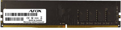 Оперативна памʼять AFOX DDR4-3200 16384MB PC4-25600 (AFLD416PH1P)