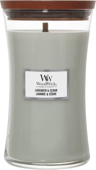 Świeca zapachowa Woodwick Lavender & Cedar 609 g (5038581103068)