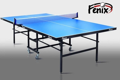 Стол для настольного тенниса Fenix Home Sport M16 складной для помещений 16 мм, Синий