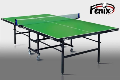 Стол для настольного тенниса Fenix Home Sport M16 складной для помещений 16 мм, Зеленый