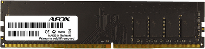 Оперативна памʼять AFOX DDR4-2400 16384MB PC4-19200 (AFLD416EH1P)