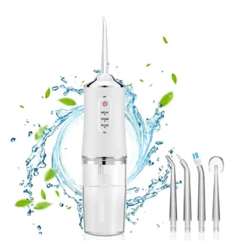 Электрический портативный ирригатор полости рта "Portable Oral Irrigator" KRD-1948 белый