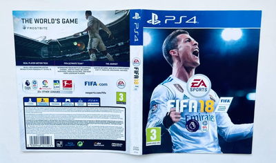 PS4、FIFA18 ROZETKA » FIFA 18 - PS4 (обкладинка), Б/В від продавця