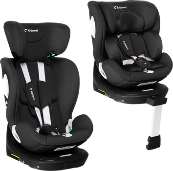 Fotelik samochodowy Kidnort Orn DK-080737 40-150 cm czarny (5902983624875)