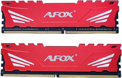 Оперативна памʼять AFOX DDR4-3200 32768MB PC4-25600 (Kit of 2x16384) Gaming (AFLD432PH1CAD)