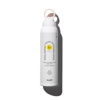 Сонцезахисний спрей для тіла SPF 50+ Hillary Total Protect Body Sunscreen Spray, 150 мл