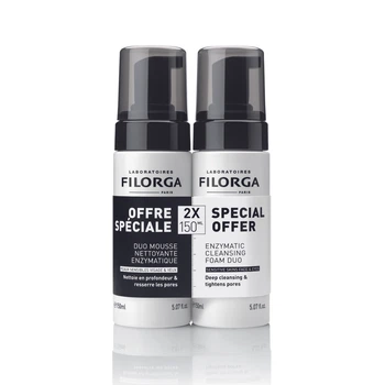 Набор очищающий энзимная пенка Filorga Skin Prep 2*150 мл