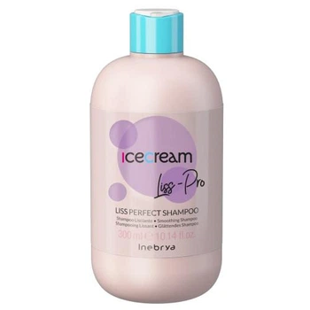 Шампунь разглаживающий жесткие и пушистые волосы Inebrya Ice Cream Liss Perfect Shampoo 300 мл