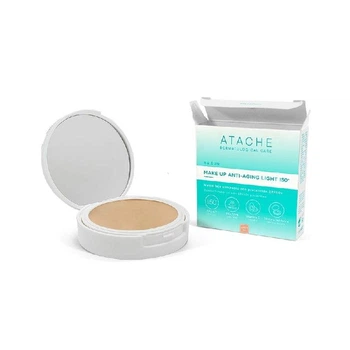 Антивозрастной тонировочный кушон ATACHE Be Sun Make Up Anti-Aging SPF 50+, 12 g, Light
