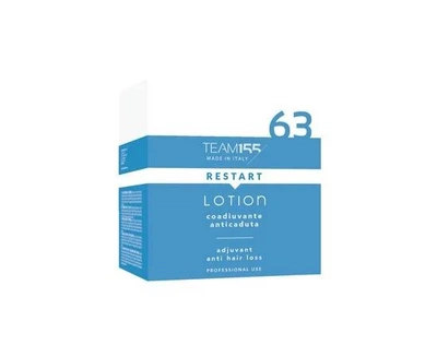 Ампулы против выпадения волос TEAM155 Restart Adjuvant Anti-Hair Loss Lotion 63, 12x10 мл