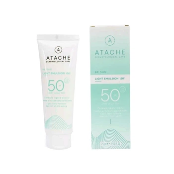 Омолаживающая солнцезащитная эмульсия Atache Be Sun Light Emulsion SPF 50+, 75 мл