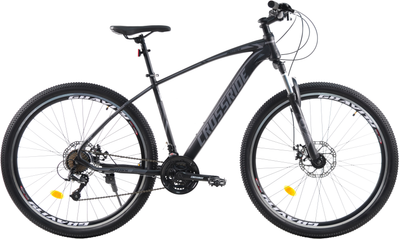 Велосипед Crossride МТВ ST Matrix 27.5" 17" 2025 Чорно-сірий (02752-170-3)