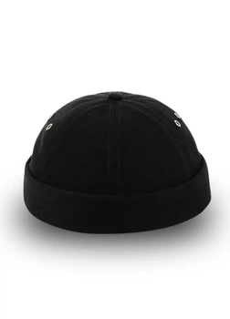 Кепка докер без козирка One-size 56-58 см Чорний