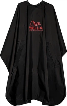 Пеньюар для стрижки - Wella Professionals Cutting Cape Black (406773-27061679)
