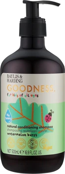 Детский шампунь-кондиционер для волос - Baylis & Harding Goodness Natural Conditioning Shampoo Watermelon Burst 500ml (1075246-24737057)