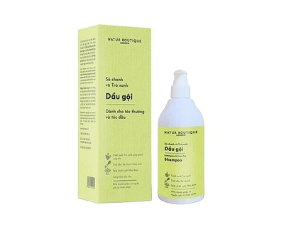 Шампунь для волос с лемонграссом и зеленым чаем - Natur Boutique Shampoo 300ml (300ml) (1275511-523211927-2)