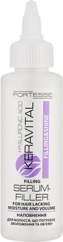 Філер-сироватка з гіалуроновою кислотою - Fortesse Professional Filling & Shine Kera 90ml