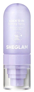 Фиксирующий спрей для макияжа с матирующим эффектом - Sheglam Lock'd In Setting Spray 55ml (1461841-28928994)
