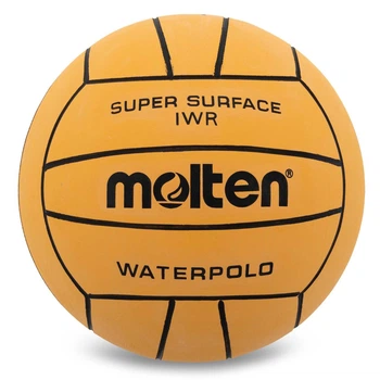 Мяч для водного поло резиновый Molten Super Surface IWR размер №5 Yellow