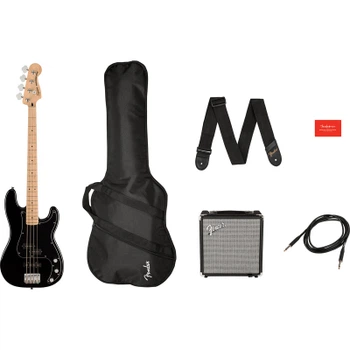 Бас-гитара Squier by Fender Affinity Series PJ Bass Start Pack Black (231528)