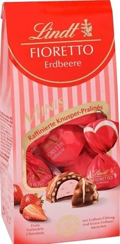 Шоколадные конфеты Lindt Chocolate Fioretto Minis Strawberry 115г