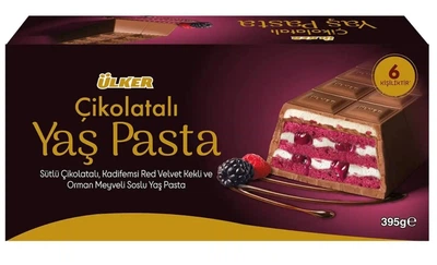 Торт Ülker Çikolatalı Orman Meyveli Yaş Pasta 395г