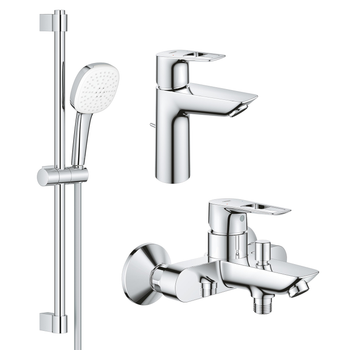 Набор змішувачів Grohe BauLoop New 3в1 для ванної кімнати UA123215M1
