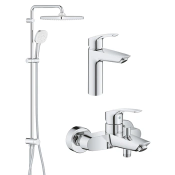 Набор смесителей Grohe Eurosmart 3в1 для ванной UA123246R1