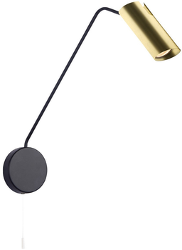 Настенный светильник Light Prestige Futuro LP-17001/1WL GD/BK