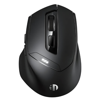 Мышь INPHIC DR01 беспроводная Bluetooth + USB 2.4ГГц и 2400 DPI, чёрный