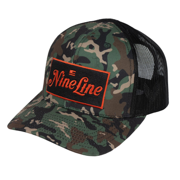 Бейсболка Nine Line Apparel Camo Универсальный Woodland (200538)