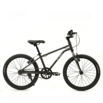 Велосипед MB 20LIGHTY DARK GREY, 20 дюймов, подножка, звонок, защита цепи, черный