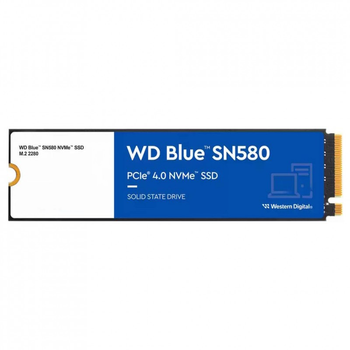 Накопичувач SSD M.2 2280 250GB SN580 WD (WDS250G3B0E)