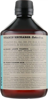 Витаминный антиоксидантный шампунь-бальзам Eva Professional Vitamin Recharge Detox 500ml (788159-995160-2)