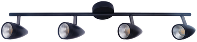Lampa sufitowa Light Prestige Cortino LED 3000K Black (LP-2638/4W)