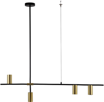 Підвісний світильник Light Prestige Arizona LP-074/4PL BK/GD