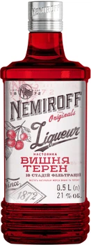 Настоянка Nemiroff Вишня Терен Штоф Оригінал 0.5 л 21% (4820291040112)