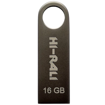 Флеш-накопитель USB Hi-Rali Shuttle Series 16 GB USB-A 2.0 Black (HI-16GBSHBK)