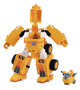 Конструктор-трансформер Super Wings Small Blocks 2в1 Buildable Transforming Vehicle Донні (Donnie)