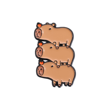 Значок Мем Капибара Capybara 3 см (50C2891855B1)