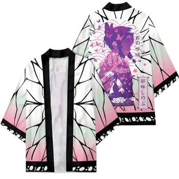 Плащ Хаори Клинок рассекающий демонов Шинобу Кочо Demon Slayer Shinobu Kocho H DS SK 01