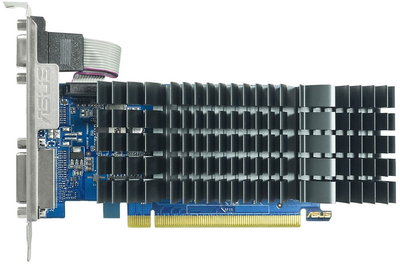 Karta graficzna ASUS PCI-Ex GeForce GT 710 EVO 2GB DDR5 (64bit) (954/5012) (VGA, HDMI, DVI-D) (GT710-SL-2GD5-BRK-EVO)