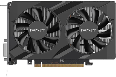 Karta graficzna PNY PCI-Ex GeForce RTX 3050 VERTO Dual Fan 6GB GDDR6 (96bit) (1042/14000) (HDMI, DisplayPort, DVI) (VCG30506DFXPB1)