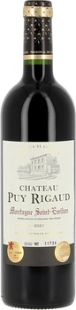 Вино Chateau Puy Rigaud AOP Montagne Saint-Emilion червоне сухе 0.75 л 13% (3429672144534)