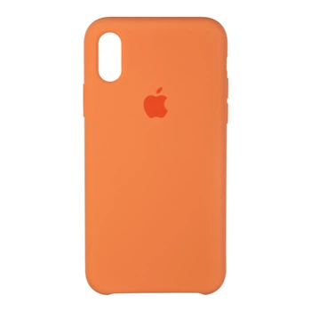 Silicone Case Original for Apple iPhone XS/X (HC) - Papaya